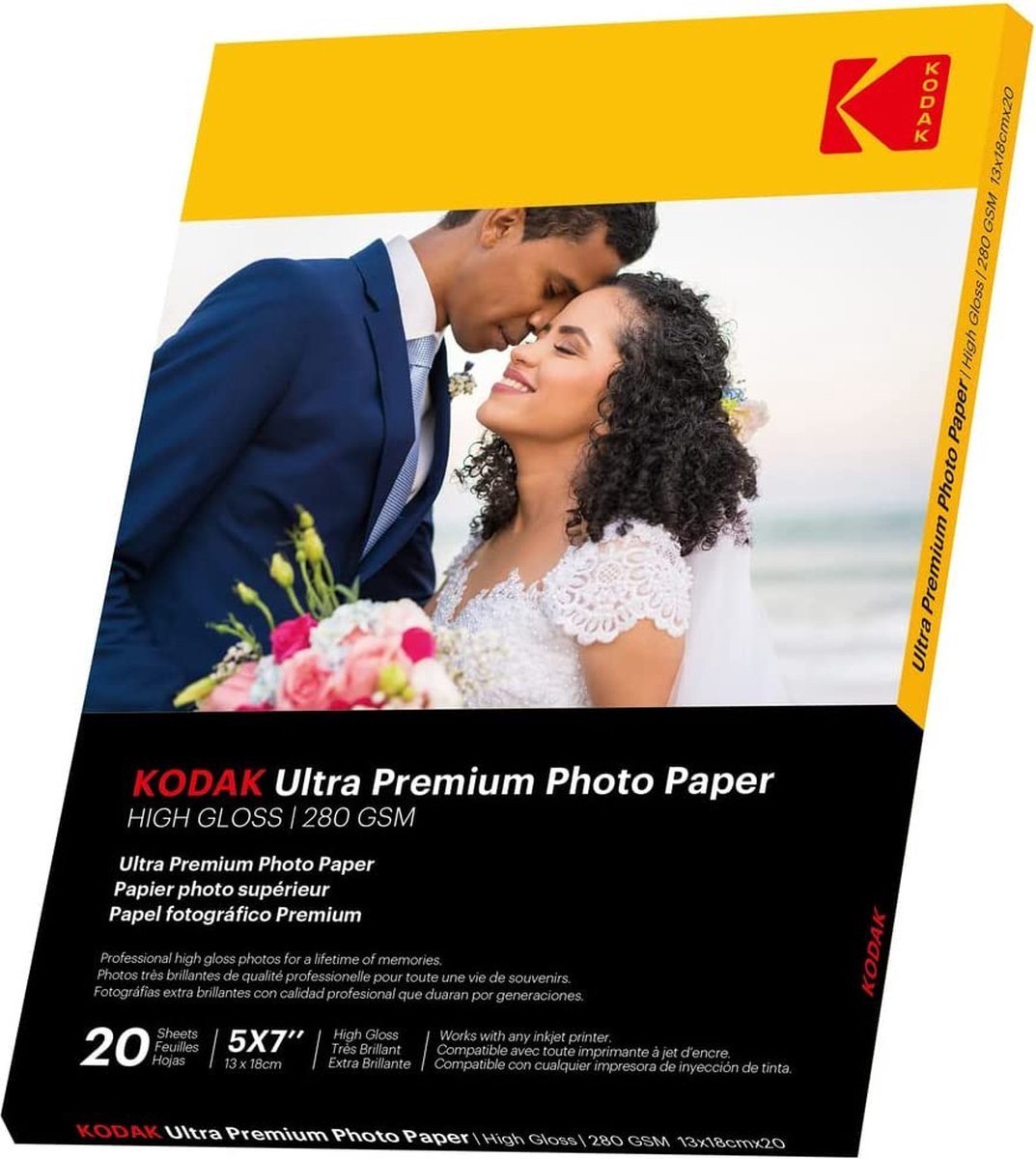 Kodak photo paper 13x18cm Ultra Premium glossy 280g 20 sheets
