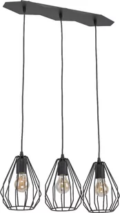 TK Lighting Brylant lampa wisząca 3-punktowa czarna 2259 TK2259 - Lampy sufitowe - miniaturka - grafika 1