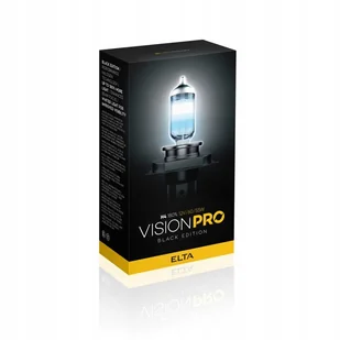 H4 12V 60/55W Vision Pro 180% Black Edition Pudełko 2 szt. - Żarówki samochodowe - miniaturka - grafika 1
