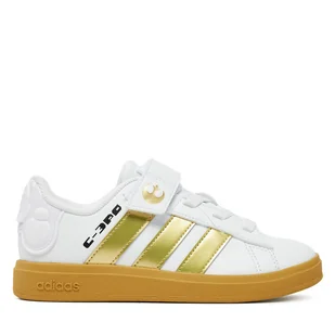 Sneakersy adidas Star Wars Grand Court 2.0 IH1135 Biały - Buty dla chłopców - miniaturka - grafika 1