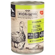 Mokra karma dla psów - Wiejska Zagroda Kaczka z gruszką 800g - miniaturka - grafika 1