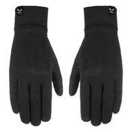 Rękawiczki - Rękawiczki unisex Salewa CRISTALLO LINER czarne 00-0000028214_0910 - miniaturka - grafika 1