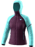 Kurtki damskie - DYNAFIT Kurtka pikowana "SPEED INSULATION" w kolorze turkusowo-fioletowym - miniaturka - grafika 1