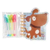 Długopisy - INCOOD Kołonotes pies z długopisami - INCOOD - miniaturka - grafika 1
