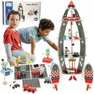 Tory, garaże, parkingi - Rakieta drewniana statek prom kosmiczny astronauta - miniaturka - grafika 1
