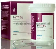Witaminy i minerały - POWDER B5, Witamina B5 (Kwas Pantotenowy) w Proszku, Formeds - miniaturka - grafika 1