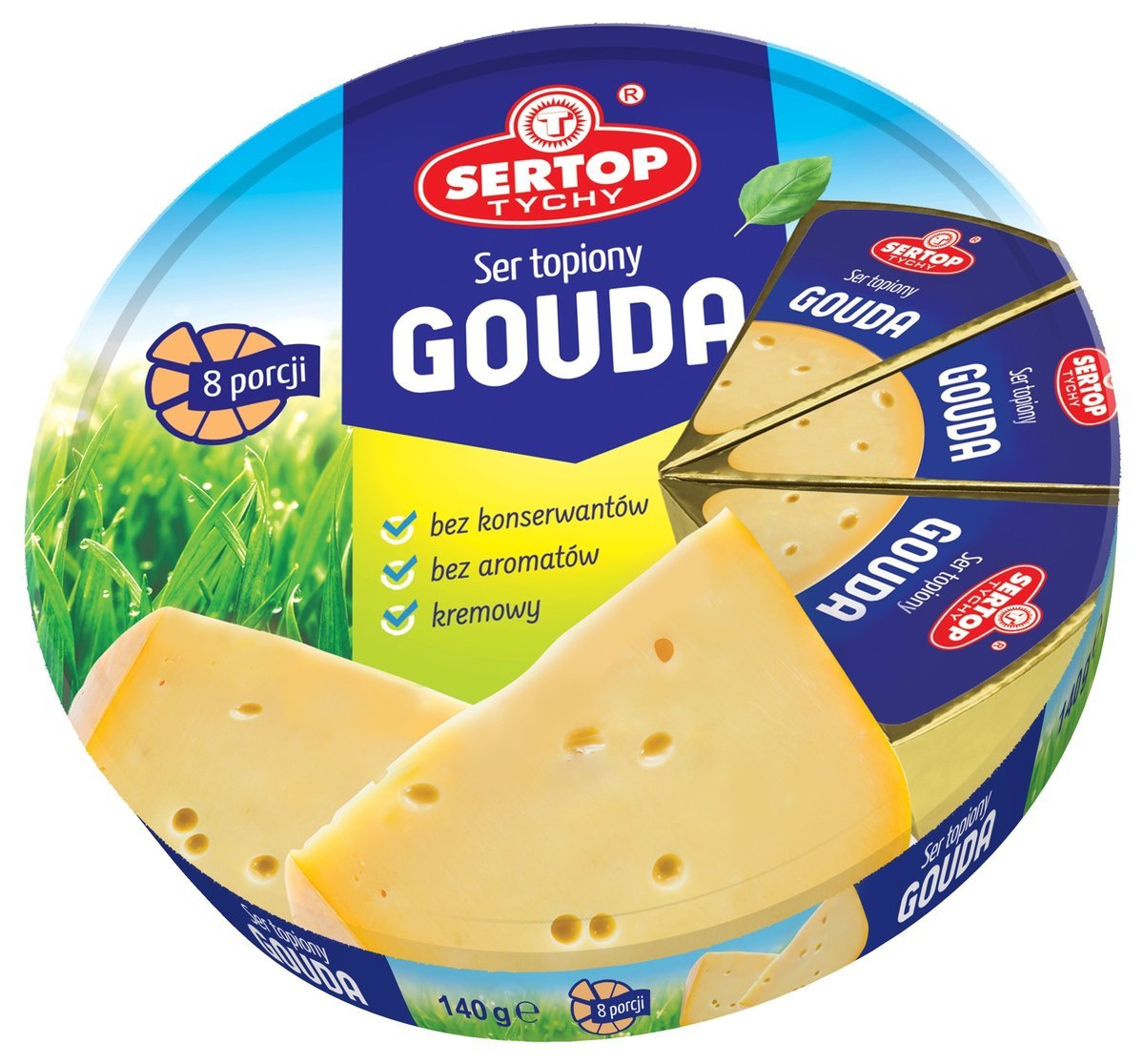Ser Gouda w plastrach 140 g