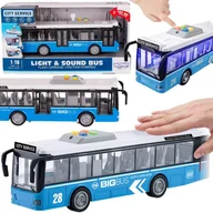 Samochody i pojazdy dla dzieci - WOOPIE Autobus Miejski Interaktwny Elektryczny 1:16 - miniaturka - grafika 1