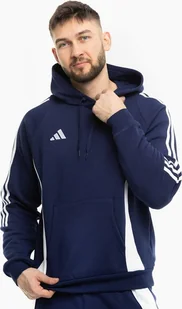 Adidas Bluza męska adidas Tiro 24 Sweat Hooded niebieska IR7546 XL - Bluzy męskie - miniaturka - grafika 1