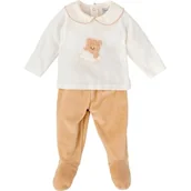 Odzież sportowa dziecięca - BABIDU Bawełniany dwuczęściowy zestaw dla niemowląt, miękki i oddychający design, idealny dla noworodka, do noszenia na co dzień - miniaturka - grafika 1