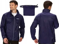 Kurtki męskie - Męska kurtka przeciwdeszczowa wiatrówka Regatta RMW283 540 L - miniaturka - grafika 1