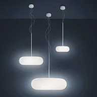 Lampy sufitowe - Artemide Lampa wisząca designerska Itka, możliwość ściemniania, biały / opal, salon / jadalnia, szkło, nowoczesny - miniaturka - grafika 1