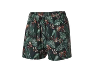 Kąpielówki męskie - CRIVIT Szorty kąpielowe męskie (Liście, 7/XL) - miniaturka - grafika 1