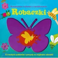 Książki edukacyjne - Wilga GW Foksal Robaczki Kreatywne zabawy z szablonami - Laura Hambleton - miniaturka - grafika 1