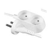 Przedłużacze i rozgałęźniki - Przedłużacz z dwukrotnym gniazdem PS-260 3 m JONEX - miniaturka - grafika 1