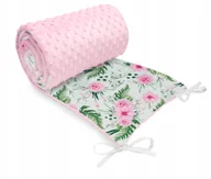 Ochraniacze do łóżeczka - OCHRANIACZ MINKY 180x30 DO ŁÓŻECZKA 120x60 HIT! - miniaturka - grafika 1