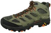 Buty trekkingowe męskie - Męskie buty turystyczne Merrell Moab 3 Mid GTX J035791 Green - miniaturka - grafika 1