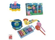 Instrumenty muzyczne dla dzieci - Zestaw instrumentów dla dzieci, 4 elementy, Świnka Peppa, Reig Musicales - miniaturka - grafika 1