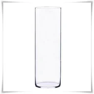Wazony i flakony - Wazon szklany cylinder H-50 cm D-15 cm zatapiany - miniaturka - grafika 1