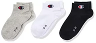 Skarpetki damskie - Champion Skarpety chłopięce (6 sztuk), Jasnoszary wrzos, biały, czarny, 11-15 - miniaturka - grafika 1