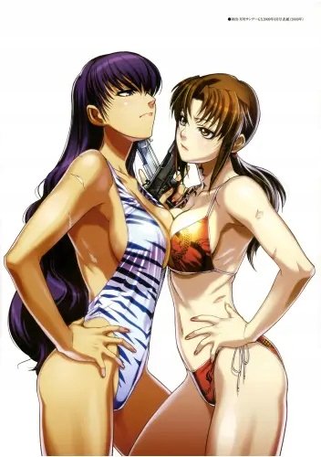 Plakat Anime Black Lagoon bl_040 A1+ (custom)