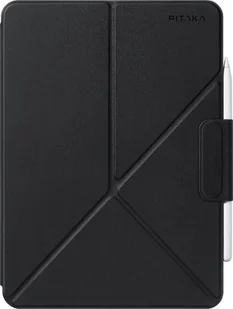 Pitaka Folio Case 2 iPad Air 13 M2/ Pro 12.9 Gen3-6 Black - Etui do tabletów - miniaturka - grafika 1