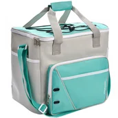 Torby termiczne - meteor Torba termiczna Meteor Frosty 30 l  jasnoniebieski/szary 74626 - miniaturka - grafika 1