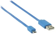Kable USB - Kabel USB Valueline microUSB 1m Niebieski VLMP60410L1.00 - miniaturka - grafika 1