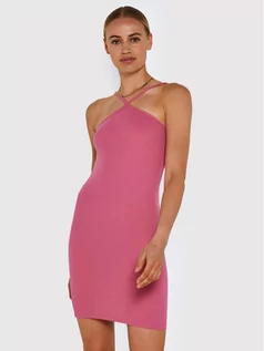Sukienki - Noisy May Sukienka codzienna Rose 27020585 Różowy Slim Fit - grafika 1