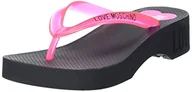 Klapki i japonki damskie - Love Moschino Damskie japonki Ja28064G0GI31604, fuksja, 40 EU, Fuchsia, 40 EU - miniaturka - grafika 1