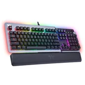 Klawiatury - Thermaltake Argent K5 RGB klawiatura Gaming USB QWERTY Angielski Tytan GKB-KB5-BLSRGR-01 - miniaturka - grafika 1