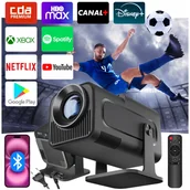 Projektory - PROJEKTOR HY320 PRO RZUTNIK 2025 4K ANDROID LED WIFI FULL HD LCD KOMPAKTOWY - miniaturka - grafika 1