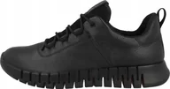 Buty trekkingowe męskie - Buty trekkingowe męskie Ecco Ecco Gruuv M Lea GTX 525224-01001 Czarne 42 - miniaturka - grafika 1