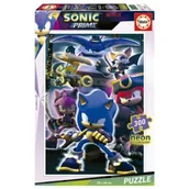Puzzle - Puzzle 300 el. Sonic Prime (fluorescencyjne) Educa - miniaturka - grafika 1