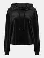 Bluzy damskie - Pieces Bluza Silli 17154433 Czarny Regular Fit - miniaturka - grafika 1