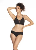 Majtki damskie - SZORTY LAMA L-POL5011 MS/02 (kolor czarny, rozmiar L) - miniaturka - grafika 1