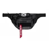 Odzież taktyczna i umundurowanie - Saszetka Nerka Alpha Industries Tactical Waist Bag 128925 125 - Black Camo - miniaturka - grafika 1