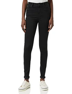 Tommy Hilfiger Damskie spodnie Th Flex Harlem U Skinny Hw Black, czarny, 24W x 30L - Spodnie damskie - miniaturka - grafika 1