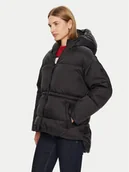 Kurtki damskie - Guess Kurtka zimowa Marika W4BL99 WG0V0 Czarny Regular Fit - miniaturka - grafika 1