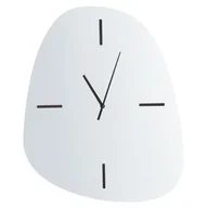 Zegary - Zegar ścienny ALMANSA 45 cm Srebrny B684135 - miniaturka - grafika 1