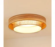Lampy sufitowe - Brilagi - LED Plafon MONTANA BOHO LED/26W/230V śr. 60 cm brązowy - miniaturka - grafika 1
