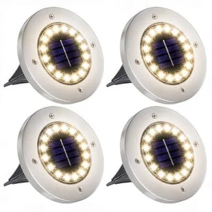 Lampa solarna JUMI L-907249 (4 szt.) - Lampy ogrodowe - miniaturka - grafika 1