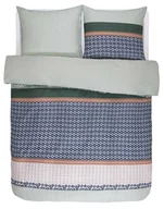 Pościel - Bawełniany komplet pościeli satynowej, zestaw poszewek na kołdrę i poduszki, 100% bawełny - różnokolorowa, Essenza - miniaturka - grafika 1