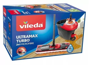 Mop obrotowy Vileda Ultramax TURBO - Miotły, szufle, mopy - miniaturka - grafika 1