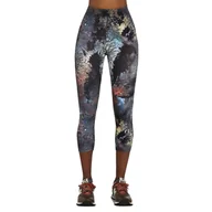Legginsy - Damskie legginsy 3/4 BAS BLEU Fusion 70, Czarny, XL - miniaturka - grafika 1
