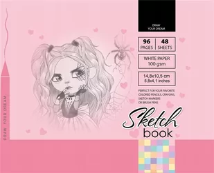 Szkicownik 148x105/96K 100g TW FRESH Nowa - Przybory szkolne - miniaturka - grafika 1
