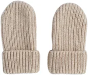 Koce i narzuty dla dzieci - Lodger Mittens Folklore Merino vilnas bērnu cimdiņi Beige 0-12m MTM 630_0-12 - miniaturka - grafika 1