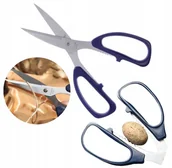 Nożyczki krawieckie - Nożyczki Krawieckie Do Filcu Tkanin Kuchenne Gospodarcze Do Orzechów - miniaturka - grafika 1