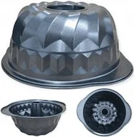 Formy do ciast - FOREMKA NA BABKĘ SPIRALNĄ FORMA DO PIECZENIA METALOWA 27CM - miniaturka - grafika 1