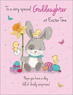 Kartki okolicznościowe i zaproszenia - Piccadilly Greetings Tradycyjna Wielkanocna kartka chrzestna  20 x 15 cm  pozdrowienia Piccadilly A52080 - miniaturka - grafika 1